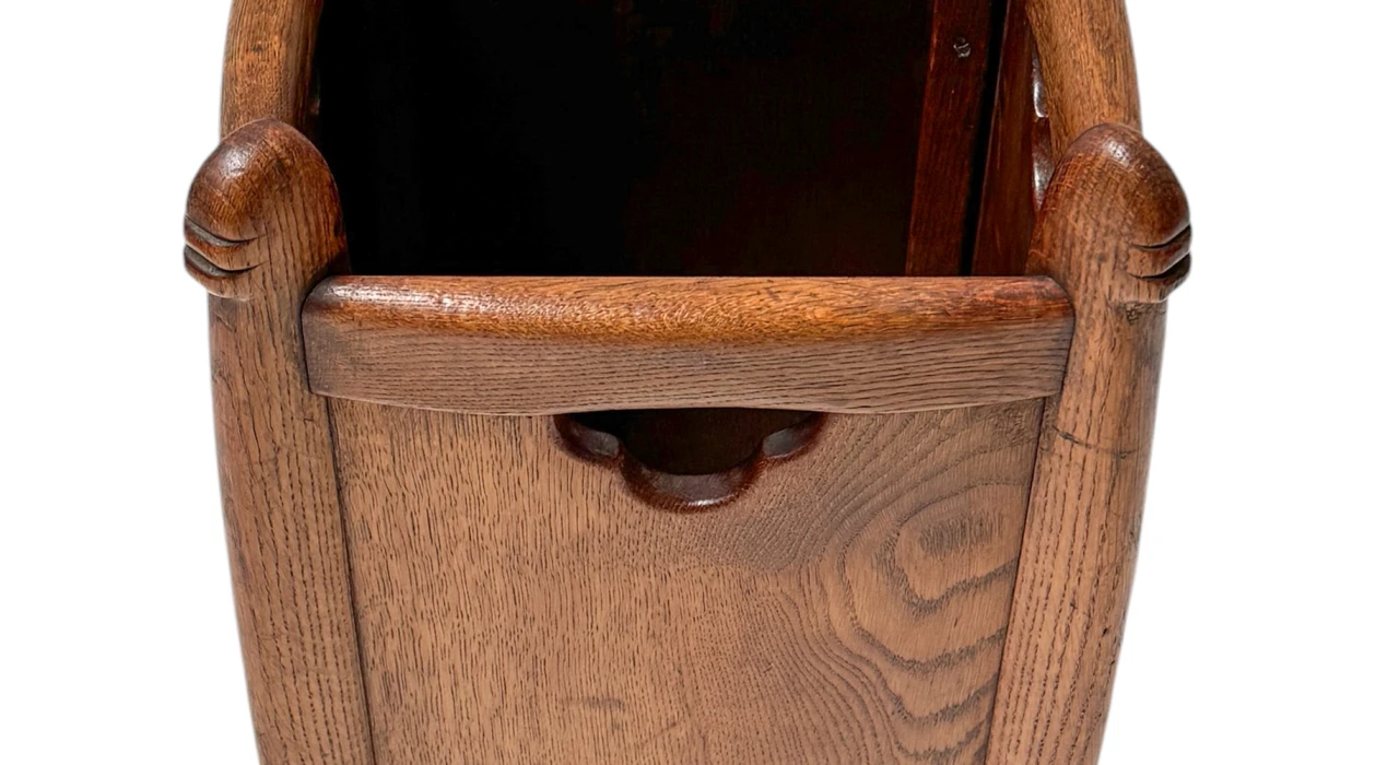 Jac. van den Bosch Art Deco Amsterdamse School Litter Basket 't Binnenhuis